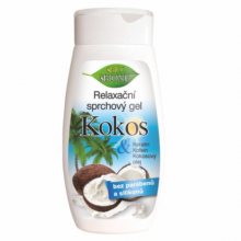Bione Cosmetics Relaxační sprchový gel Kokos 260 ml