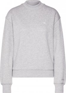 Calvin Klein Jeans Mikina \'EMBROIDERY\' šedá