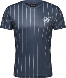 BURTON MENSWEAR LONDON Tričko \'Navy Pinstripe T-Shirt in\' námořnická modř