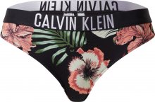 Calvin Klein Swimwear Spodní díl plavek \'CLASSIC BIKINI-PRINT\' černá