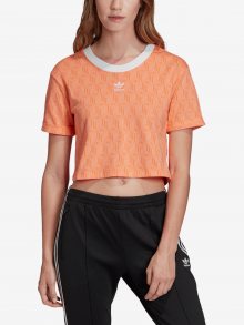 Tričko adidas Originals Cropped T-Shirt Oranžová