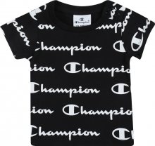Champion Authentic Athletic Apparel Tričko černá
