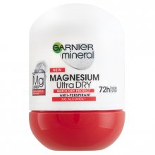 Garnier Antiperspirant roll-on pro ženy s magnéziem (Magnesium Ultra Dry) 50 ml