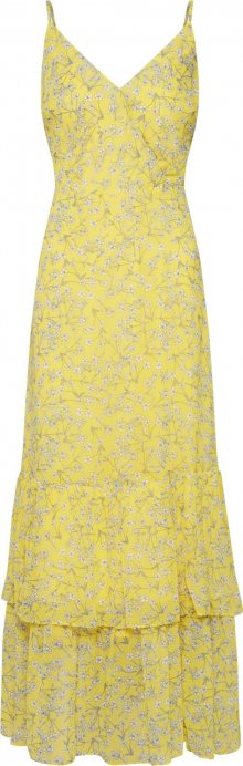 Banana Republic Letní šaty \'TIERED MAXI\' žlutá / bílá