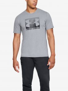 Tričko Under Armour Boxed Sportstyle Ss Šedá