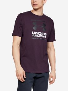 Tričko Under Armour Gl Foundation Ss T-Ppl Fialová