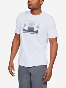 Tričko Under Armour Boxed Sportstyle Ss-Wht Bílá