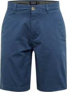 BURTON MENSWEAR LONDON Chino kalhoty modrá džínovina