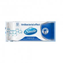 Ostatní Smile antibakteriální ubrousky na ruce a tělo s D-Panthenolem 60 ks