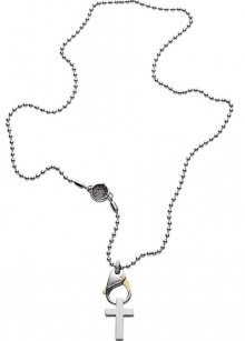 Diesel Pánský náhrdelník s křížem DX1149040