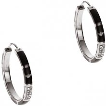Emporio Armani Elegantní ocelové náušnice EGS1642040