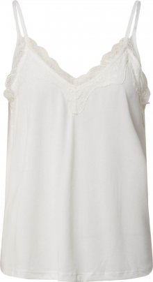 ONLY Top \'ONLFREE LIFE S/L LACE TOP JRS\' offwhite