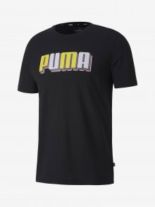 Tričko Puma Celebration Graphic Tee Černá
