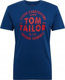 TOM TAILOR Tričko noční modrá