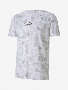 Tričko Puma Summer Print Aop Tee Bílá