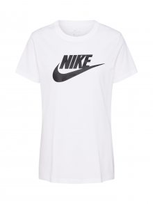 Nike Sportswear Tričko \'Futura\' černá / bílá