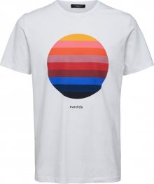 SELECTED HOMME Tričko mix barev / bílá