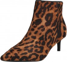 Lauren Ralph Lauren Nízké kozačky \'SAYBROOK III-BOOTS-DRESS\' béžová / hnědá / černá