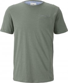 TOM TAILOR Tričko khaki
