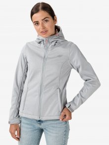 Bunda 4F Women\'s Softshell Sfd300 Šedá