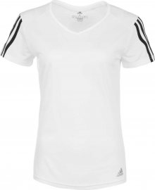ADIDAS PERFORMANCE Shirt bílá / černá