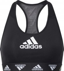 ADIDAS PERFORMANCE Sportovní podprsenka \'Don\'t Rest Alphaskin Badge of Sport\' černá / bílá
