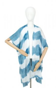 Art Of Polo 20136 Hippie Pareo 95x90 cm White-Blue
