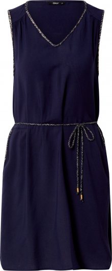 ONLY Letní šaty \'ONLLEANDRA S/L SHORT DRESS\' námořnická modř
