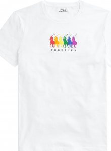POLO RALPH LAUREN Tričko \'PRIDE\' bílá