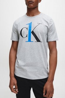 Šedé pánské tričko Calvin Klein Jeans