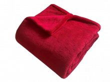 Super soft deka Dadka červená 150x200 cm | dle fotky | 