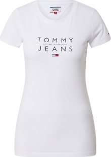 Tommy Jeans Tričko bílá