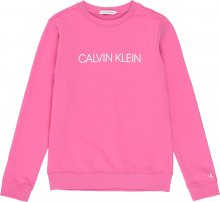 Calvin Klein Jeans Mikina bílá / pink