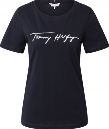 TOMMY HILFIGER Tričko tmavě modrá