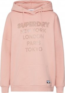 Superdry Mikina růžová