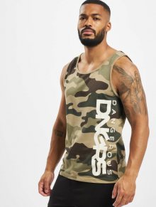 Dangerous DNGRS / Tank Tops Classic in camouflage - S