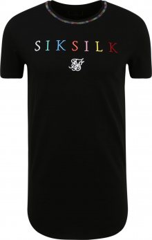 SikSilk Tričko černá / mix barev
