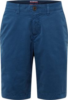 Superdry Chino kalhoty námořnická modř