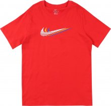 Nike Sportswear Tričko \'Triple Swoosh\' červená