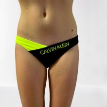 Dámské plavky Calvin Klein KW00947 BRAZILIAN | zelená | XL