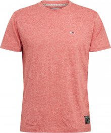 Tommy Jeans Tričko červený melír