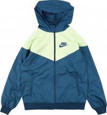 Nike Sportswear Přechodná bunda modrá / žlutá