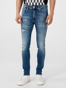 016 Jeans Calvin Klein Modrá