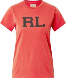 POLO RALPH LAUREN Tričko pastelově červená / tmavě modrá