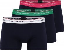 Tommy Hilfiger Underwear Boxerky bílá / zelená / pink / námořnická modř