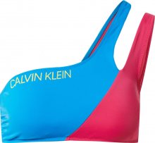 Calvin Klein Swimwear Horní díl plavek královská modrá / magenta / žlutá