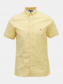 Tommy Hilfiger žlutá slim fit pánská košile - S