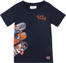 STACCATO Tričko oranžová / námořnická modř