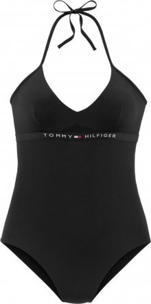 TOMMY HILFIGER Plavky červená / černá / bílá