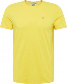 Tommy Jeans Tričko \'Essential Jaspe\' žlutá